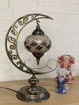 Crescent Moon Lamps- Rainbow