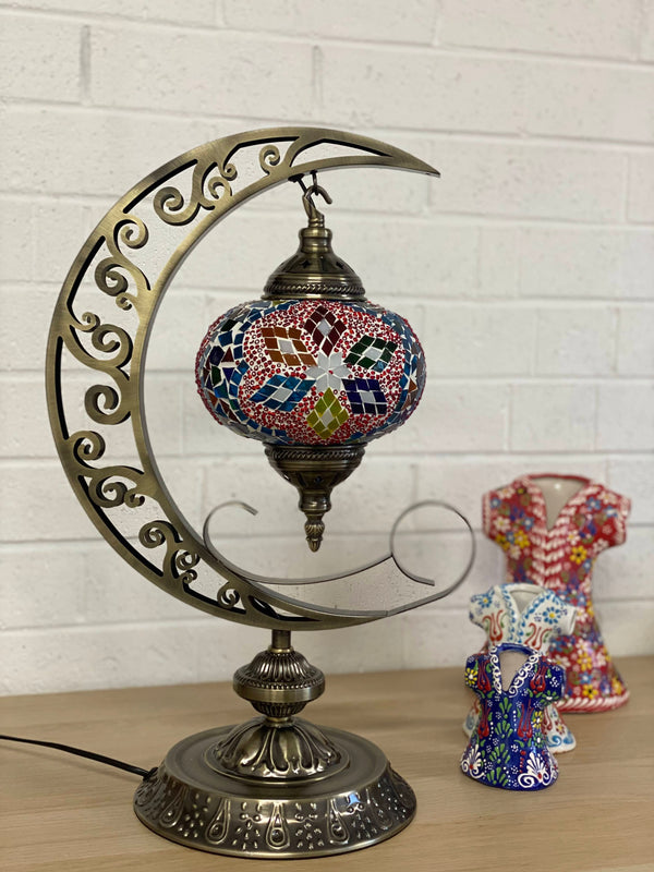 Crescent Moon Lamps- Multicolour