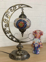Crescent Moon Lamps- Rainbow Sun