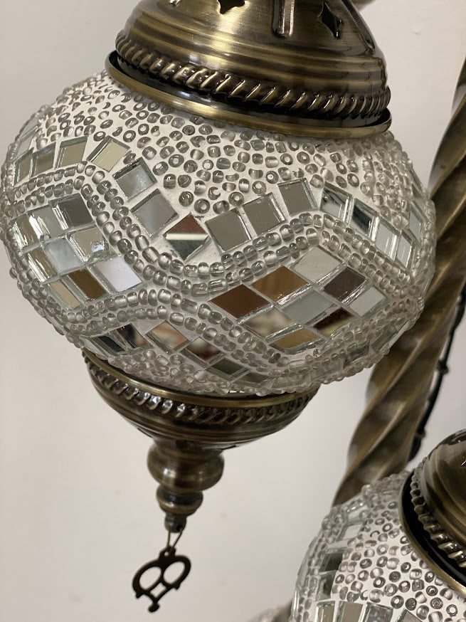 Turkish Floor Lamps 5 Pieces - White Dream
