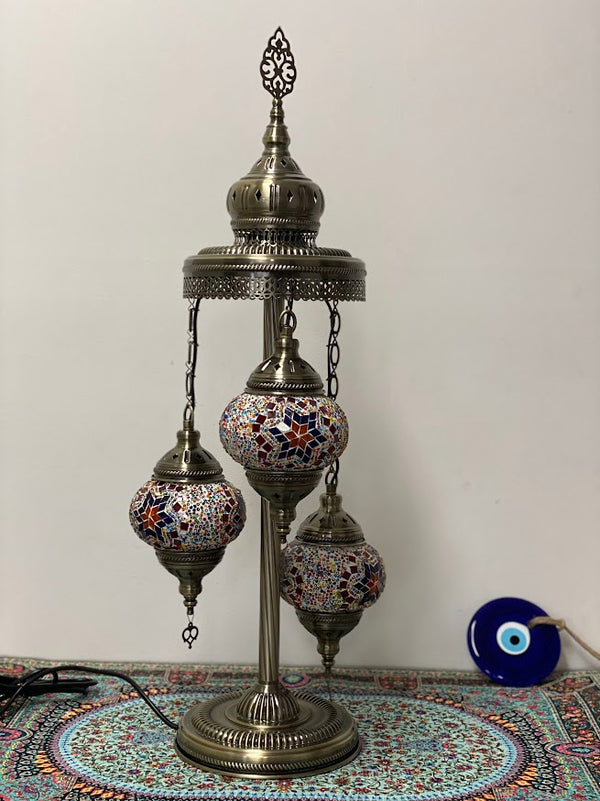 Turkish Floor Lamps 3 pieces - Rainbow Star