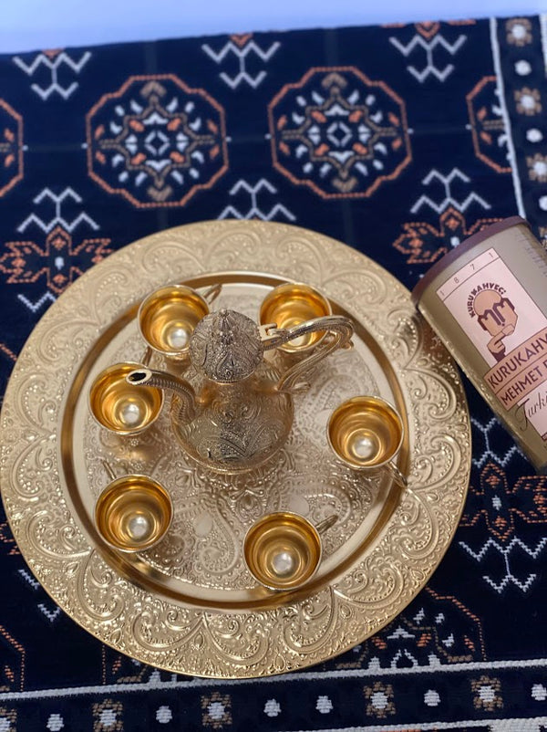 Ibrik Set- Gold