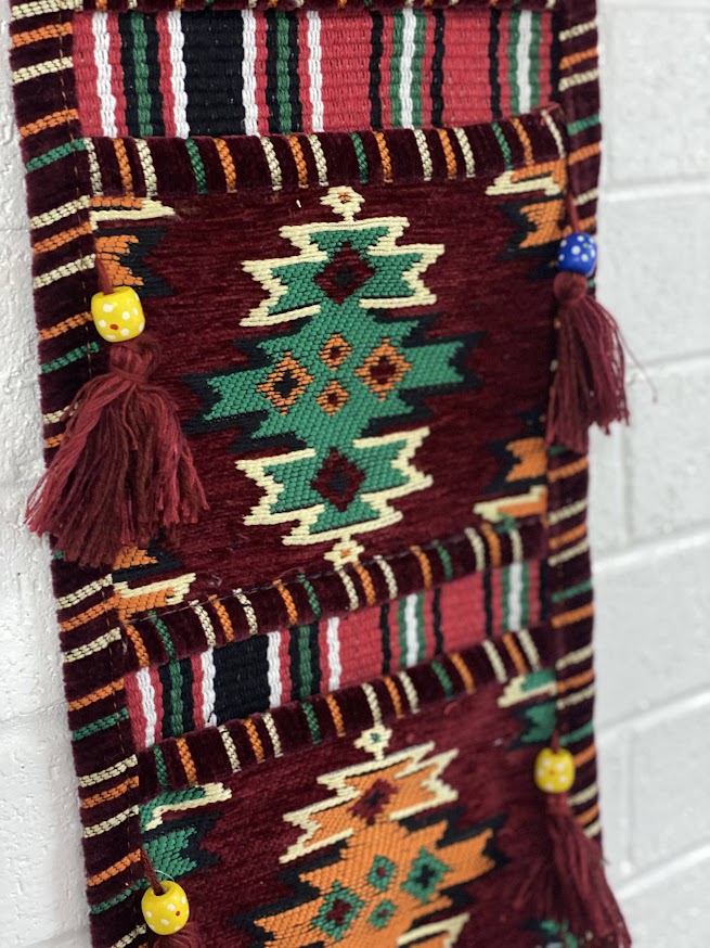 Hey Wall 3 Pockets -Maroon