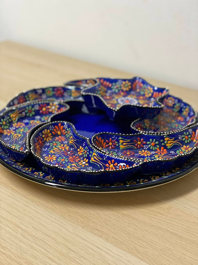 Ceramic Dip Set- Navy