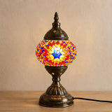 Table Lamps - Multi-Colour Star — lit