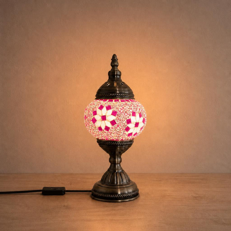 Table Lamps - Pink Flower
