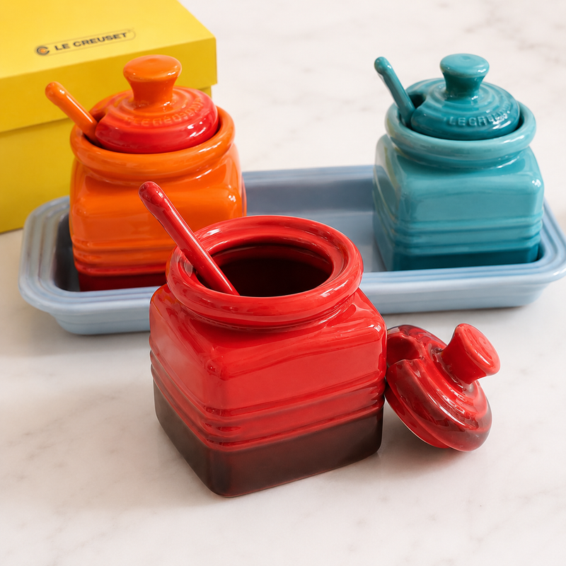 Ceramic Condiment Set