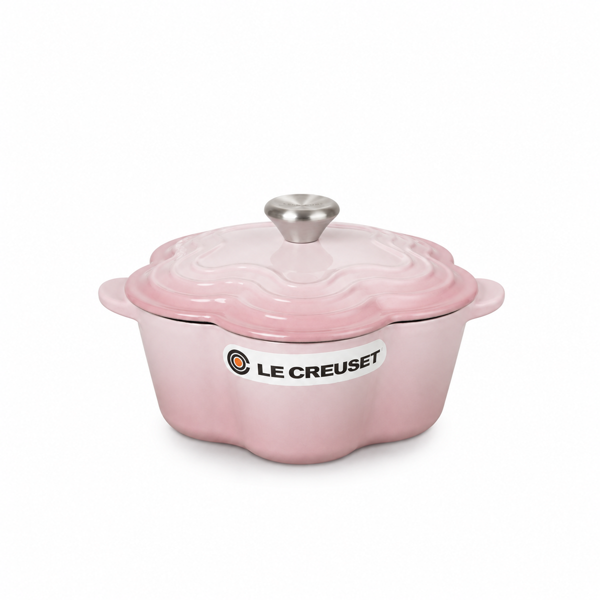 Le Creuset Flower Cocotte 20cm 2L – Chiffon Pink
