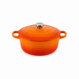 Le Creuset Cast Iron Casserole 24cm – Volcanic Orange