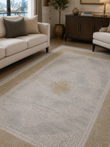 Kervan Rug A7114 Gray/Gold