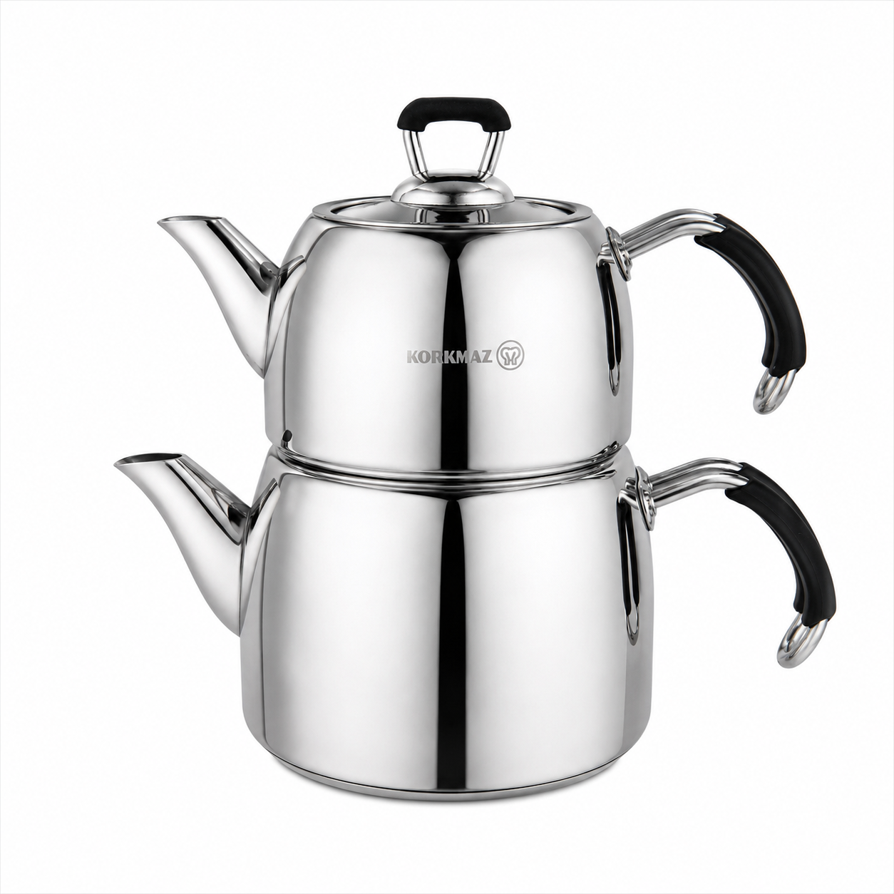 Turkish Double Kettle | Stainless Steel Tea Pot Set