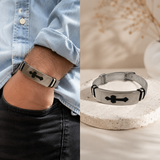 Christian Leather Bracelet