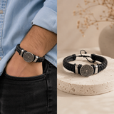 Christian Leather Bracelet