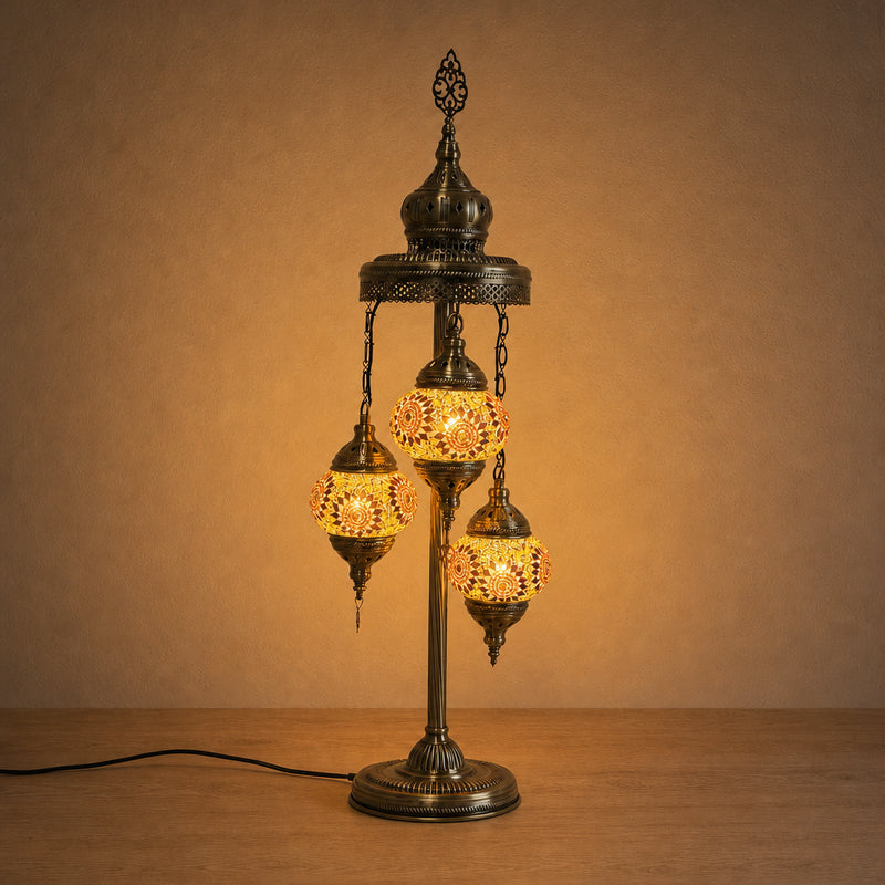 Turkish Floor Lamps 3 Pieces - Sunflower