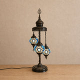 Turkish Floor Lamp with 3 Globes - SBW