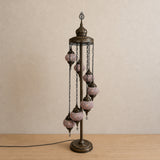 Turkish Floor Lamp with 7 Globes - CR2