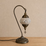 Swan Lamps - White Flower
