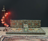 Arabian Majlis & Divan Set (Floor Cushions) Grey