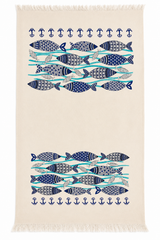 Muslin Turkish Cotton Towel - Sea