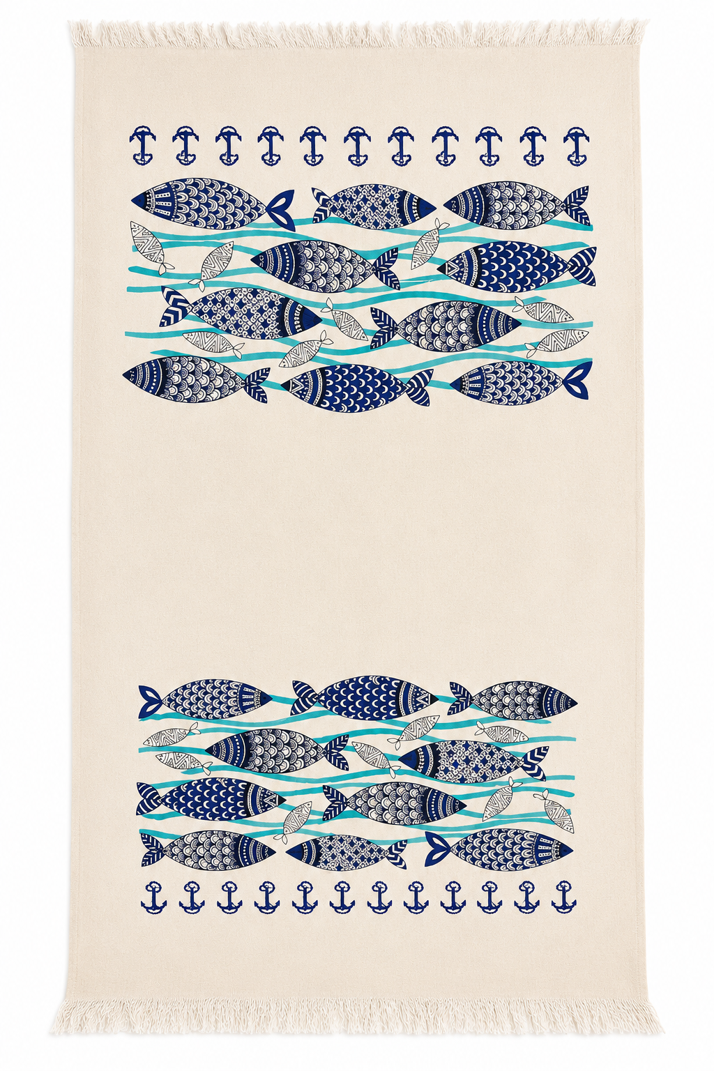 Muslin Turkish Cotton Towel - Sea