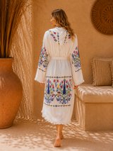 Tulip Muslin Kimono