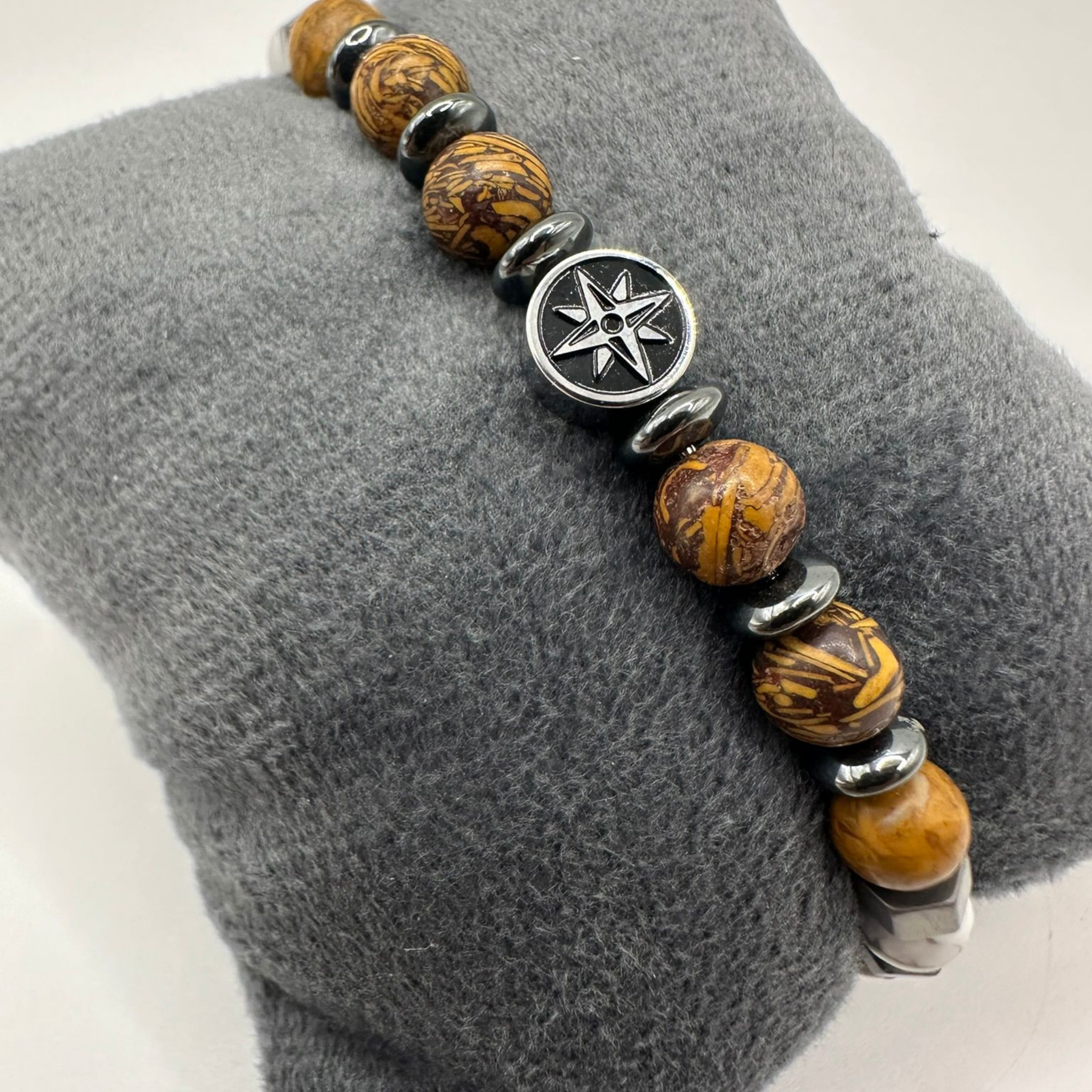 Titanium Beaded Bracelet – IAB-B4