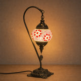 Swan Lamps - Pink Red Flower