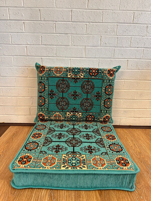 Single Cushion Set  ( Aqua Elegance )