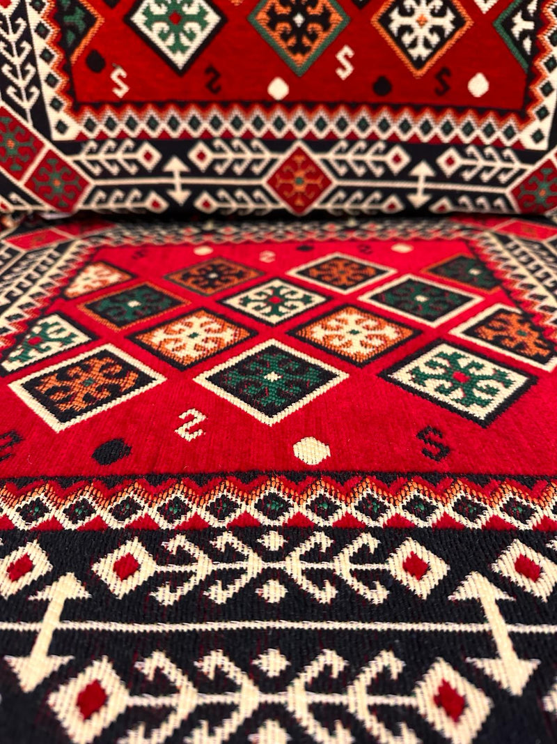 Single Cushion Set - Red