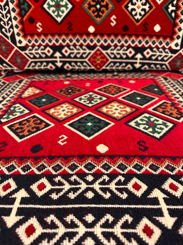 Single Cushion Set ( Red )