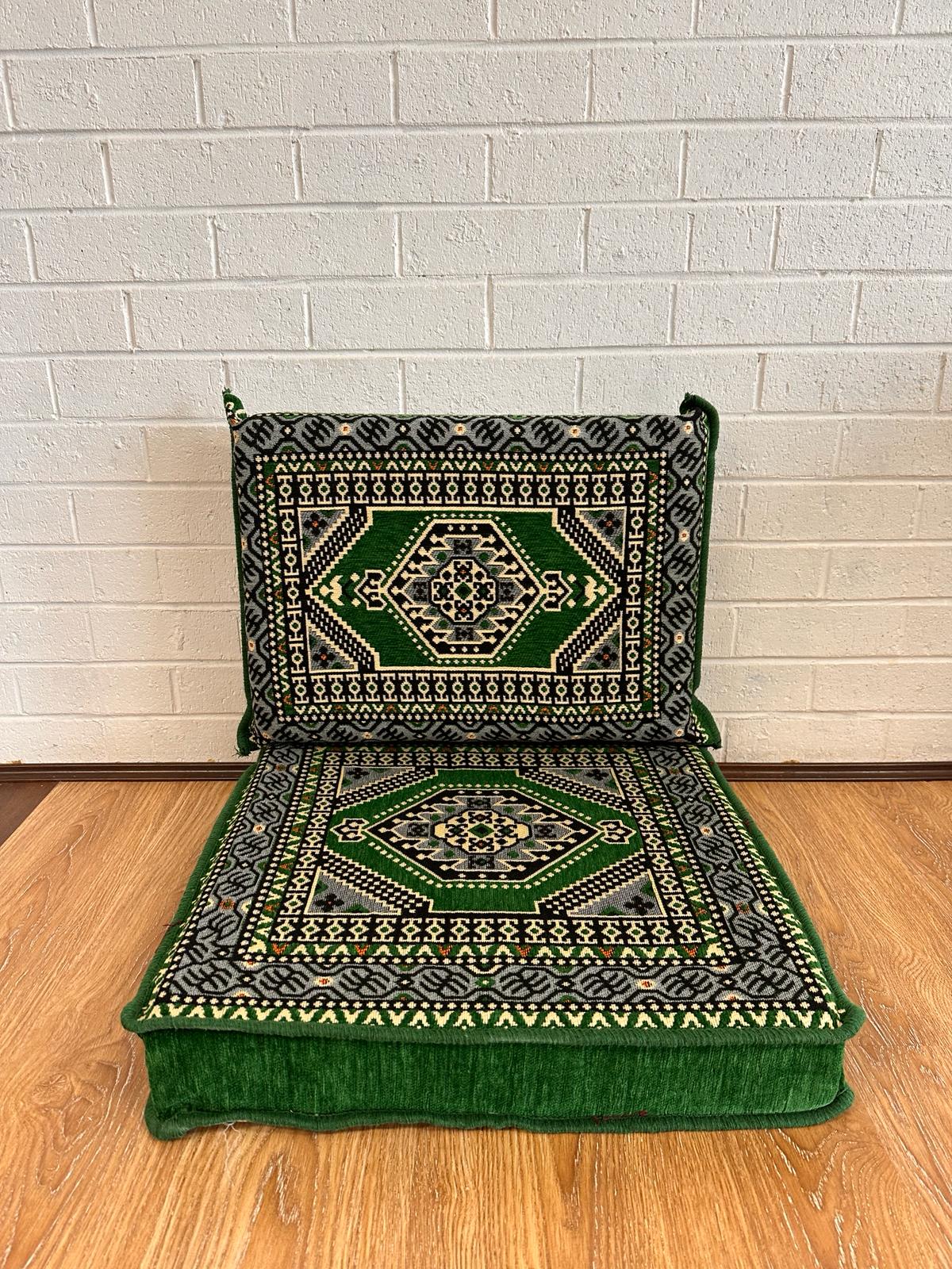 Single Cushion Set - Green