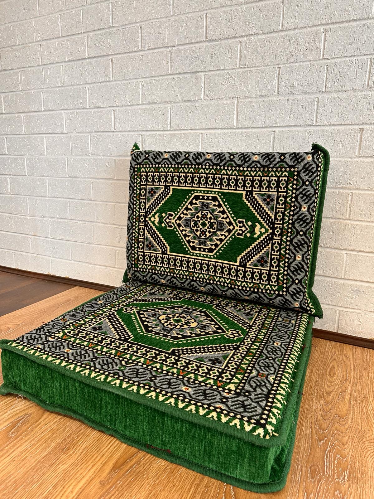 Single Cushion Set - Green