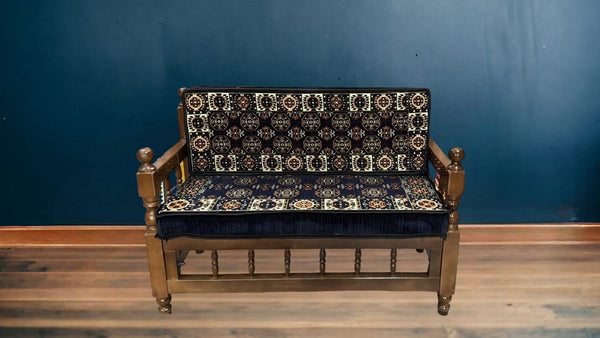 Double Cushion Set ( Navy )