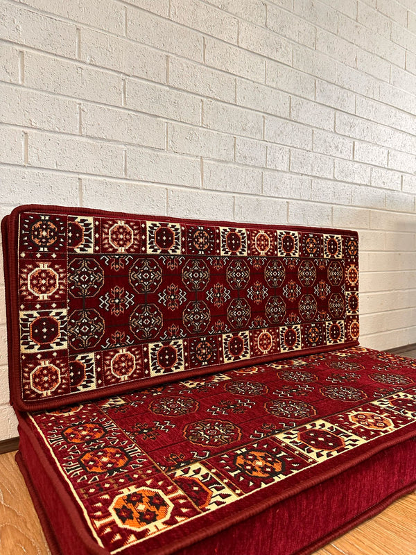Double Cushion Set ( Maroon )