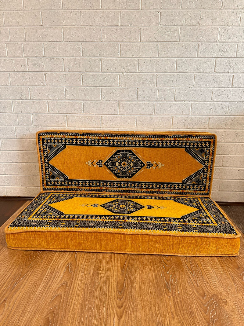 Double Cushion Set ( Yellow )