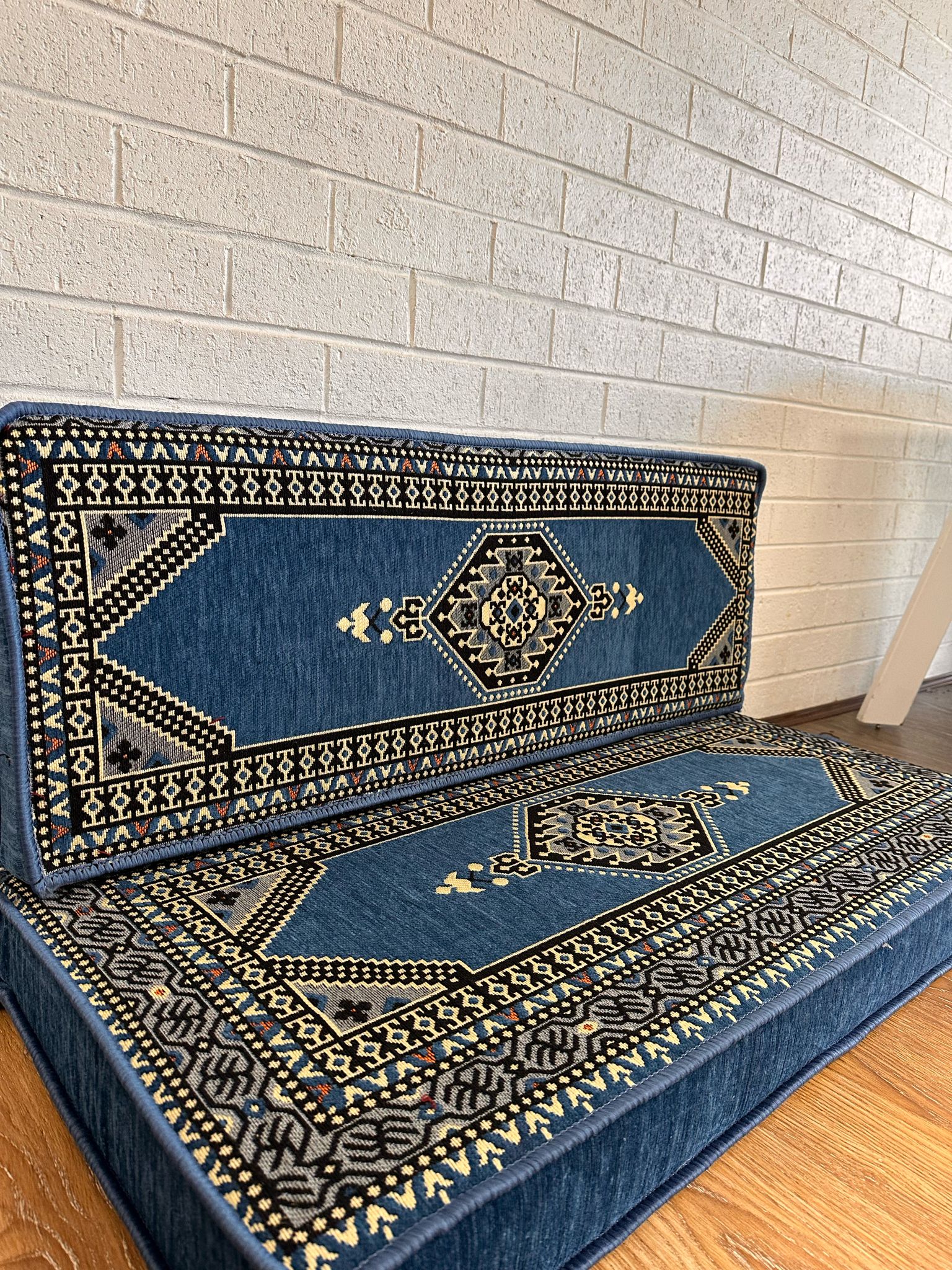 Double Cushion Set - Blue Palace