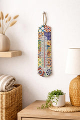 Decorative Wall Thermometer with Mosaic Tile Design