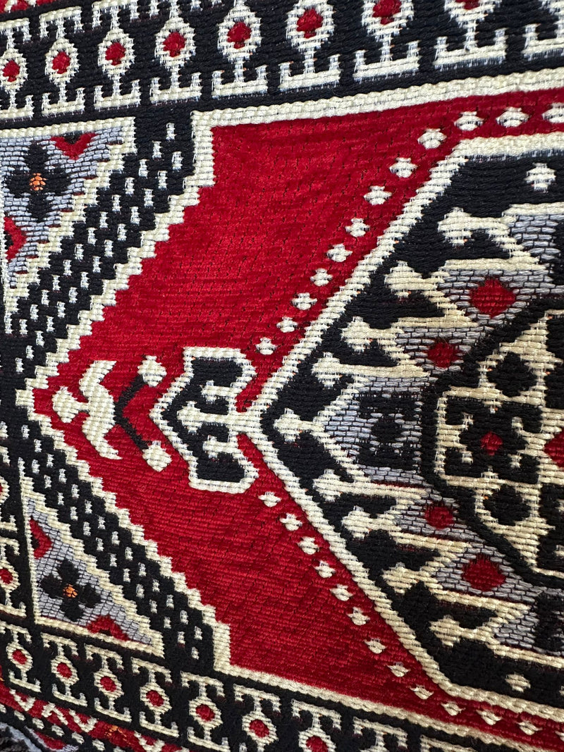 Red Palace U-Shaped Arabian Majlis