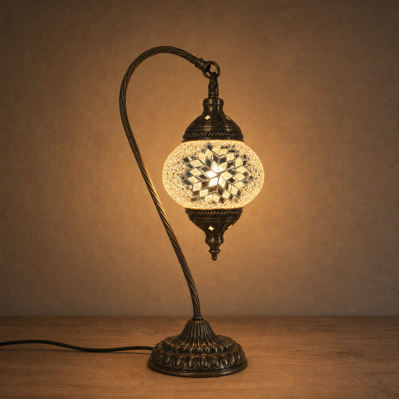 Swan Lamps Mosaics - Mirror Star