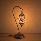 Swan Lamps Mosaics - Blue Star Traditional