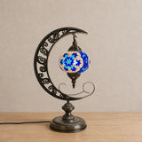 Crescent Moon Lamps - Blue 1