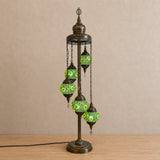 Turkish Floor Lamp with 5 Globes - FG