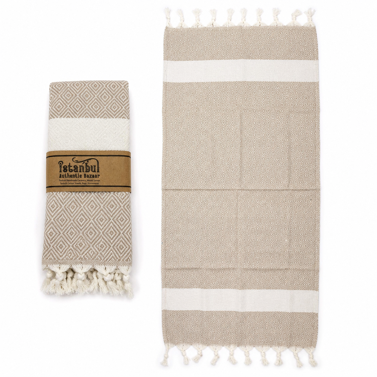 Turkish Hand Towel - Diamond