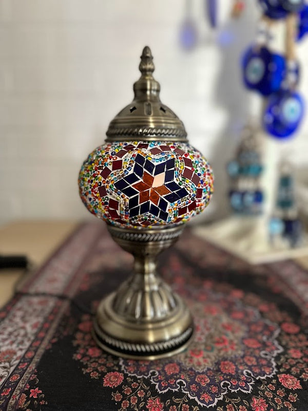 Table Lamps- Blue Star Tradational