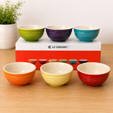 Le Creuset Rainbow Mini Bowl Set of 6 Stoneware