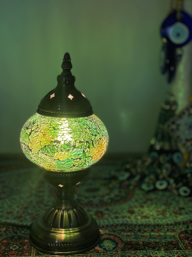 Table Lamps- Matildas YEllow&Green