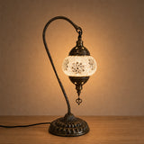 Swan Lamps - White Flower