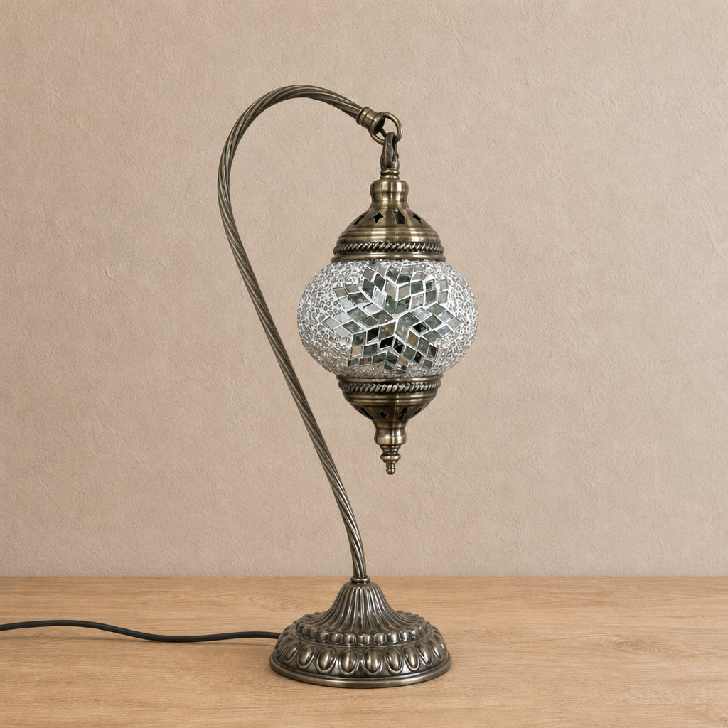 Swan Lamps Mosaics - Mirror Star