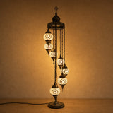Turkish Floor Lamp with 7 Globes - M40