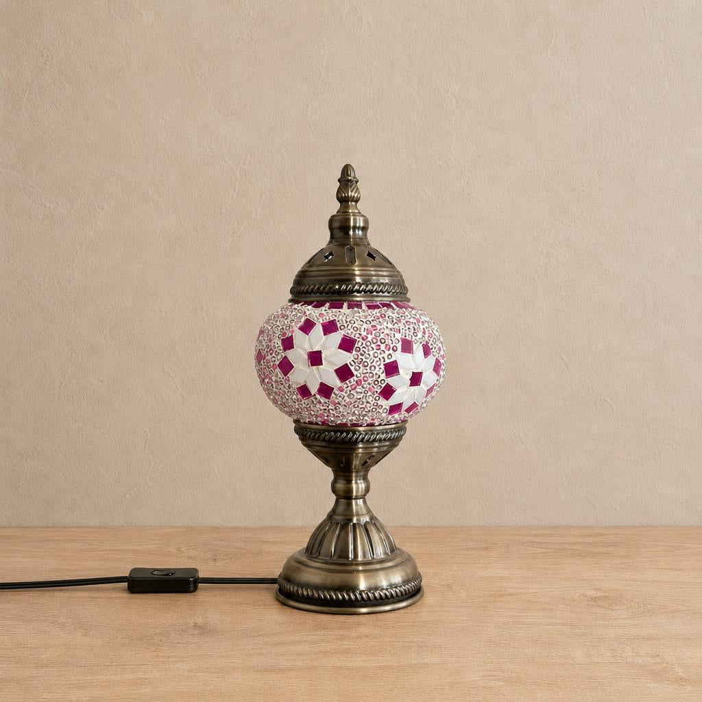 Table Lamps - Pink Flower